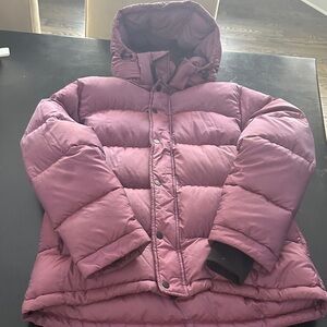 Aritzia TNA Plum Puffer Jacket